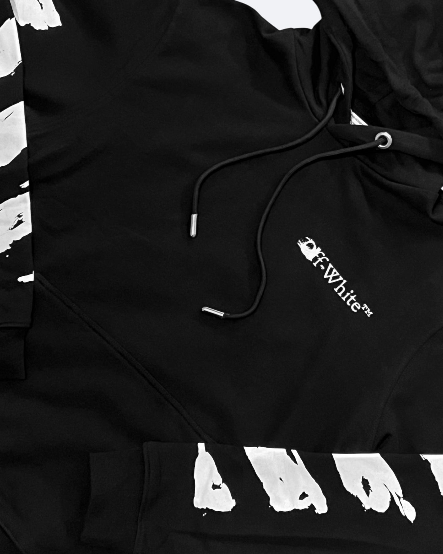 Off-White - Wet Paint Arrow Hoodie - Black