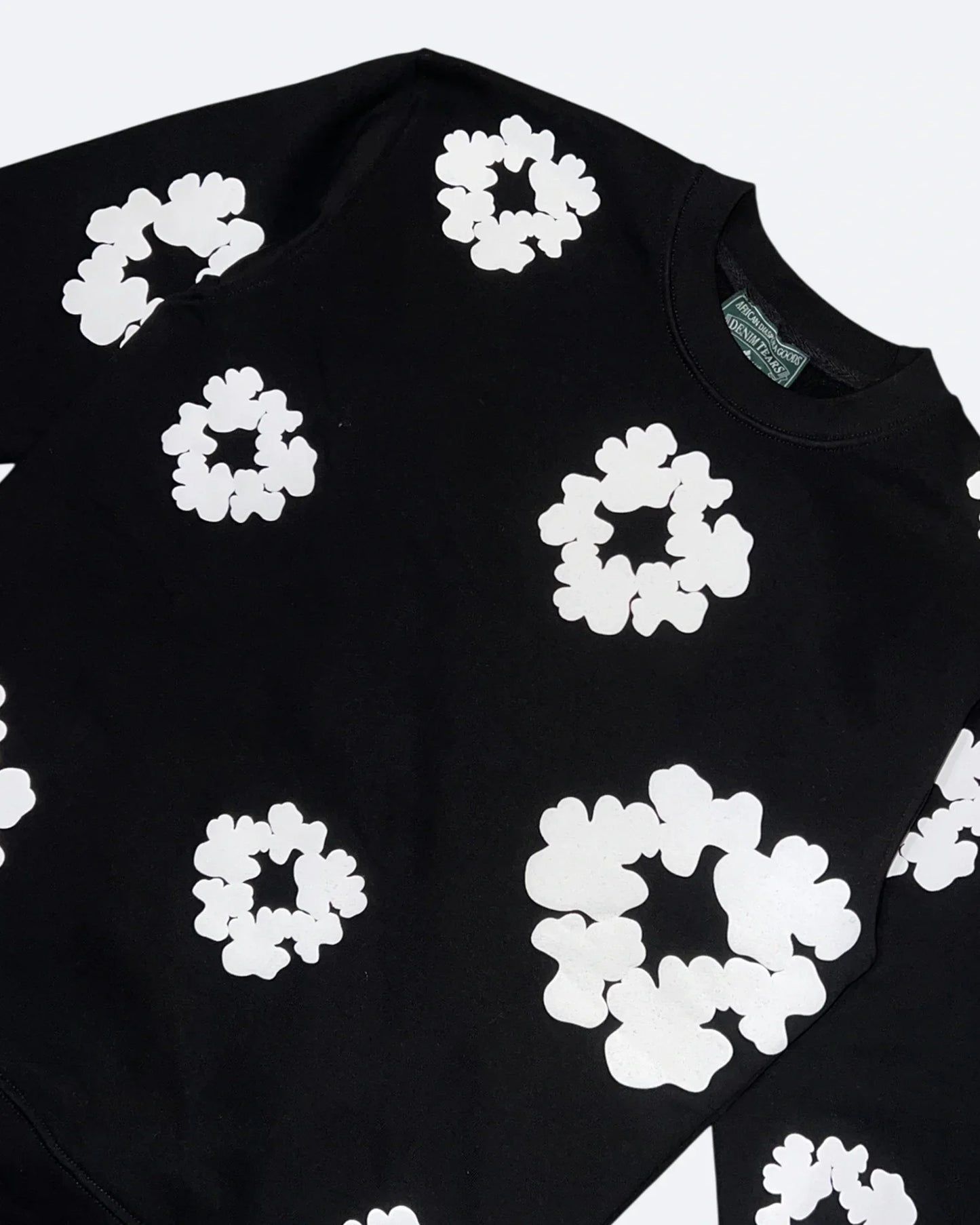 Denim Tears - Cotton Wreath Sweatshirt - Black