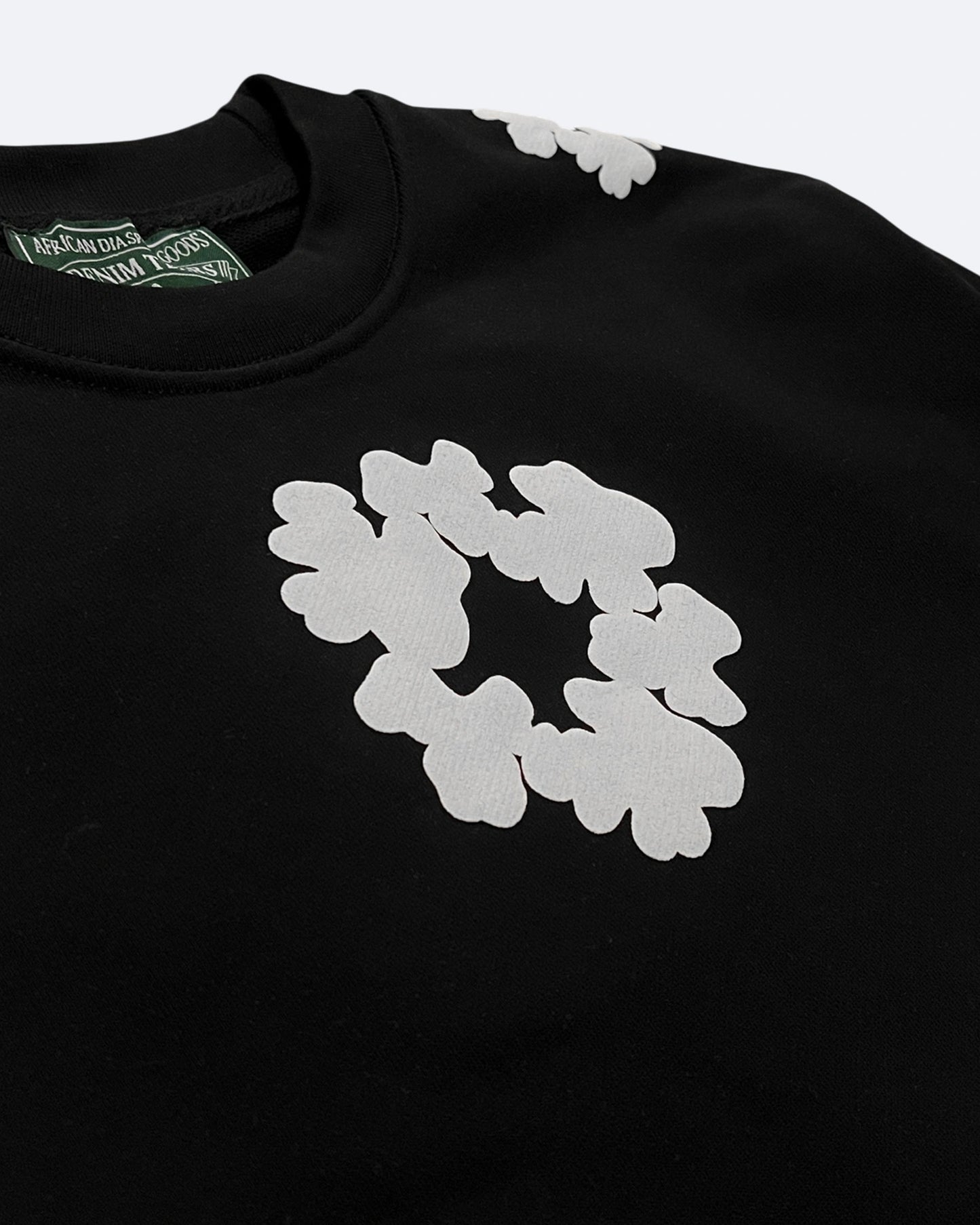 Denim Tears - Cotton Wreath Sweatshirt - Black