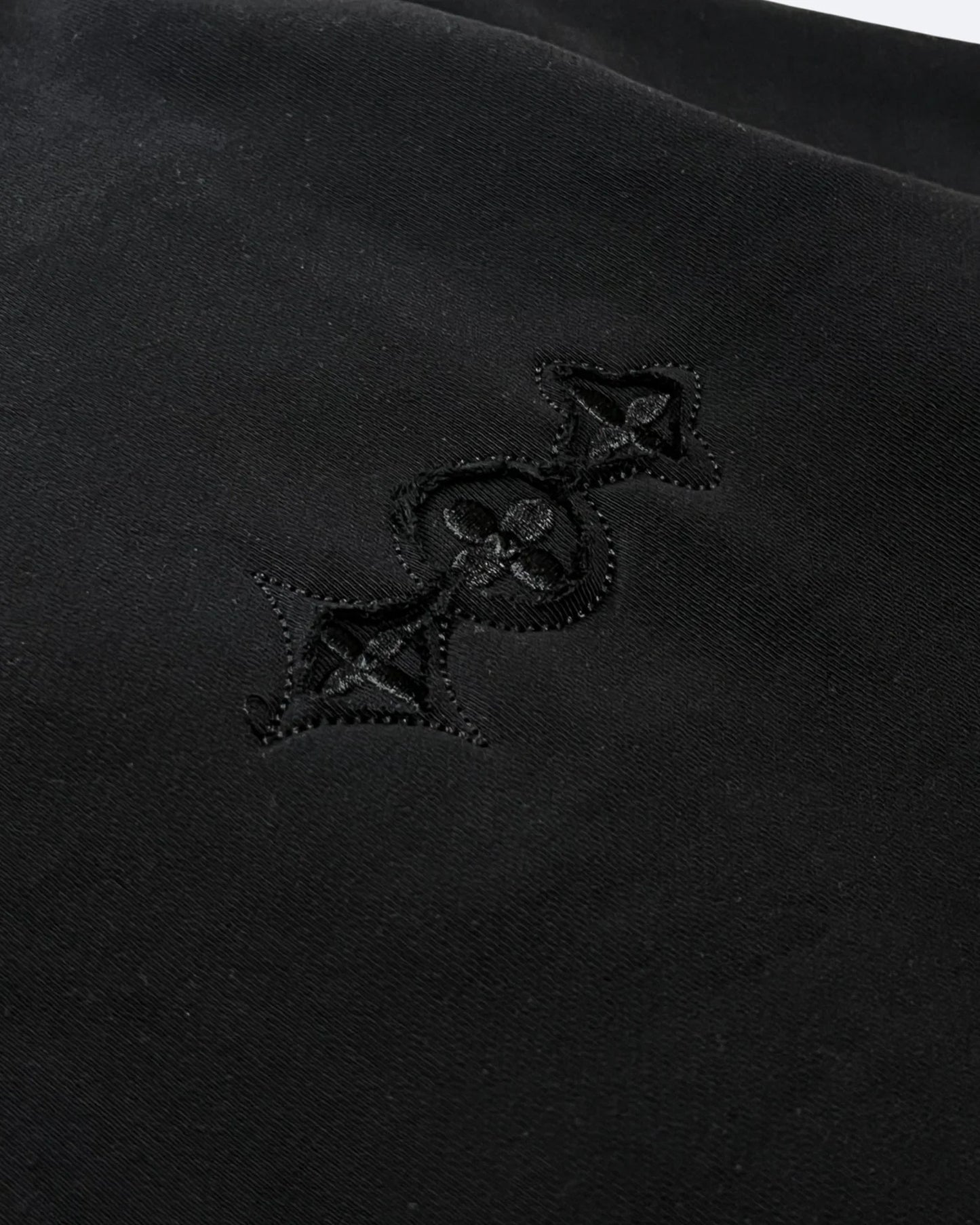 LVTN - Monogram Applique Sweatshirt - Black