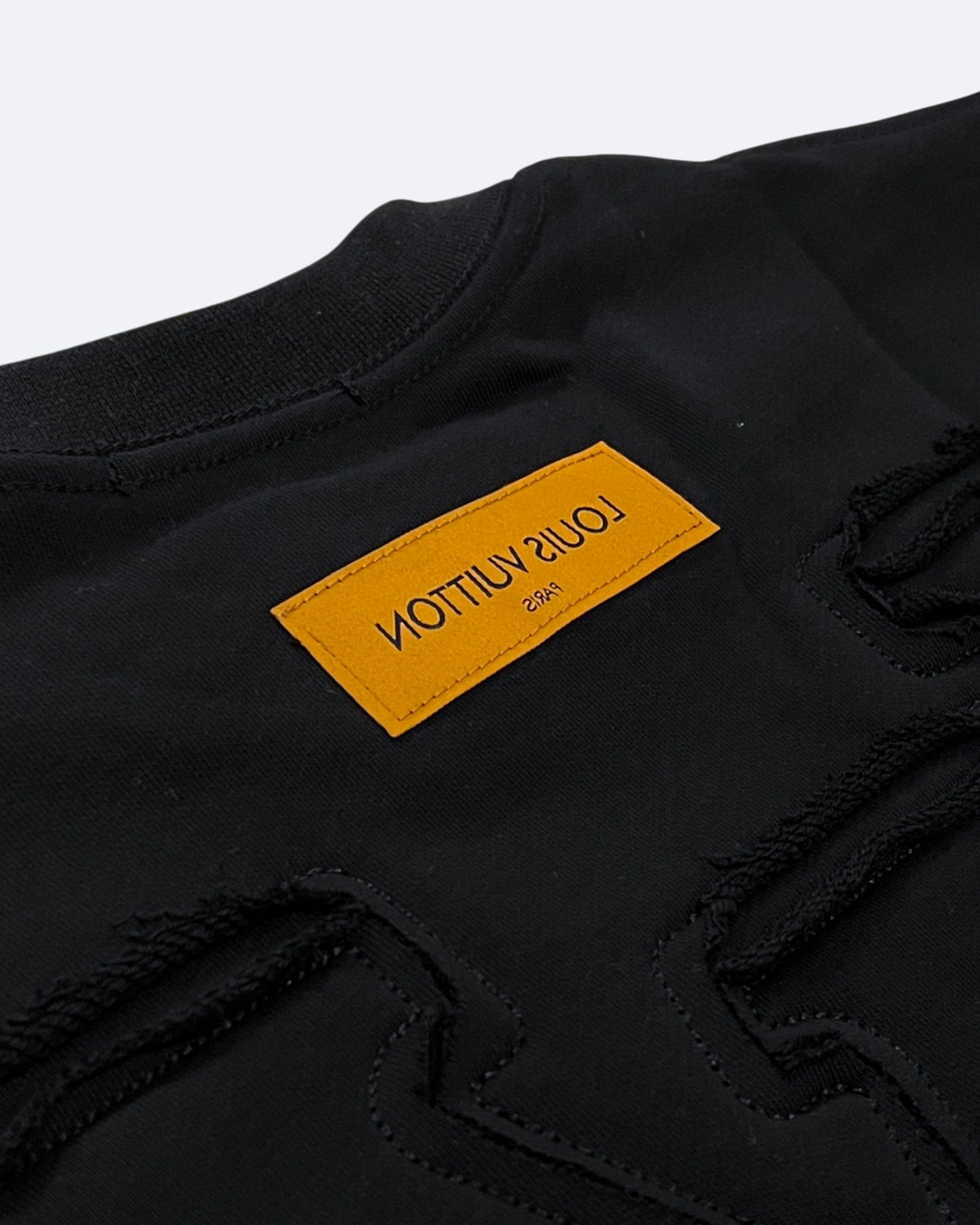 LVTN - Monogram Applique Sweatshirt - Black