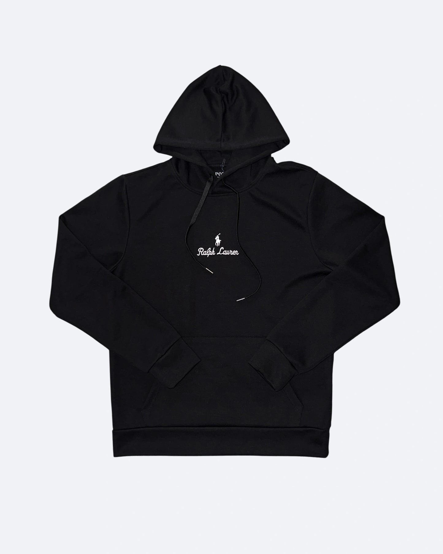 Ralph Lauren - Signature Logo Embroidery Hoodie - Black