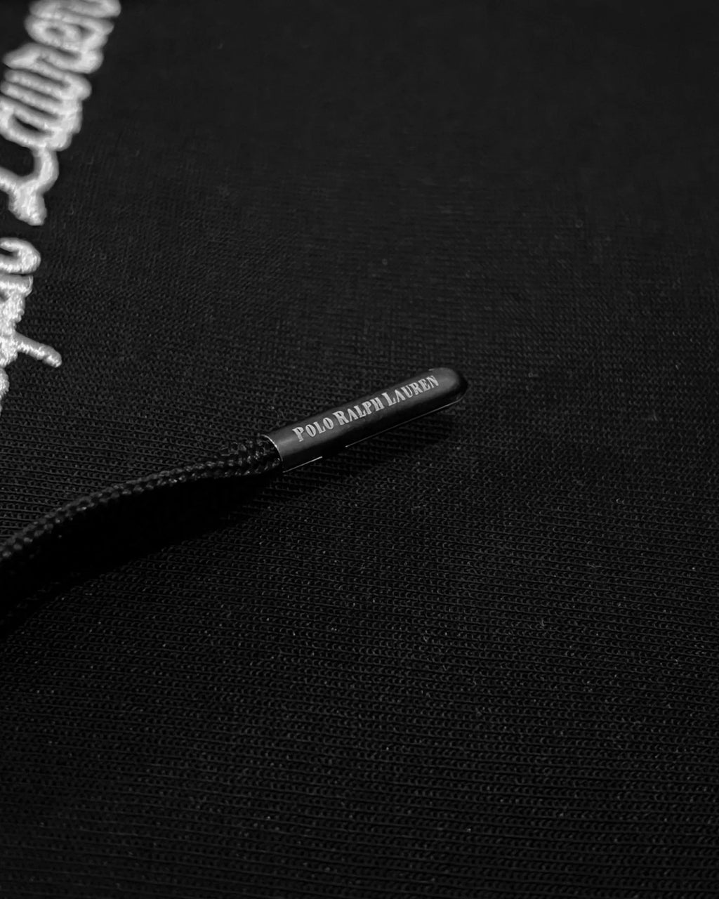 Ralph Lauren - Signature Logo Embroidery Hoodie - Black