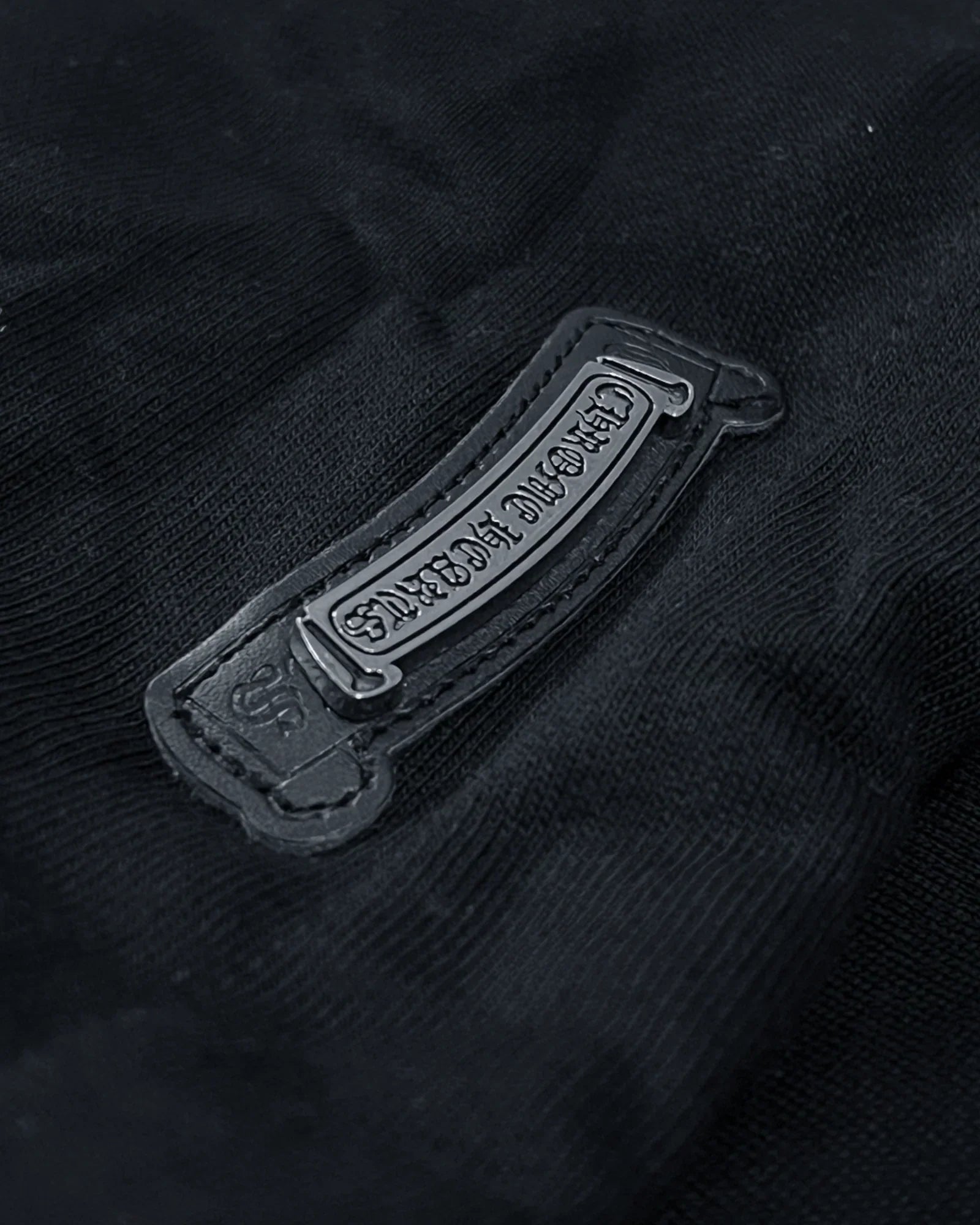 Chrome Hearts - Traced Logo Red Hoodie - Black