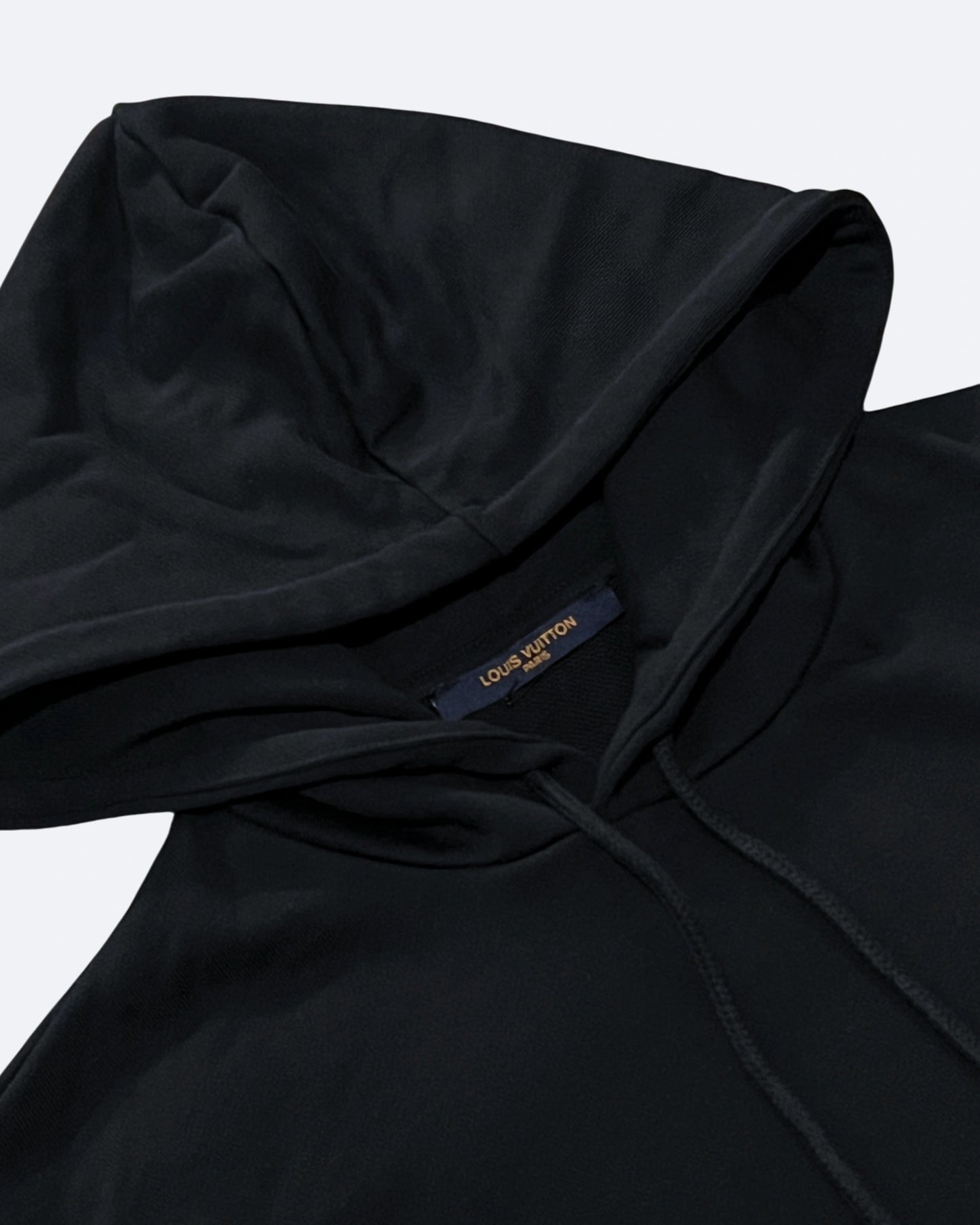 LVTN - Monogram Boats Embroidery Hoodie - Black