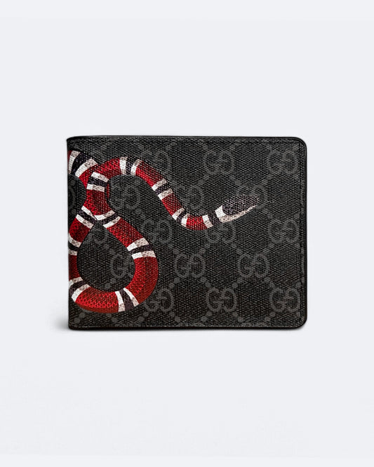 Peňaženka Gucci - GG Kingsnake - čierna