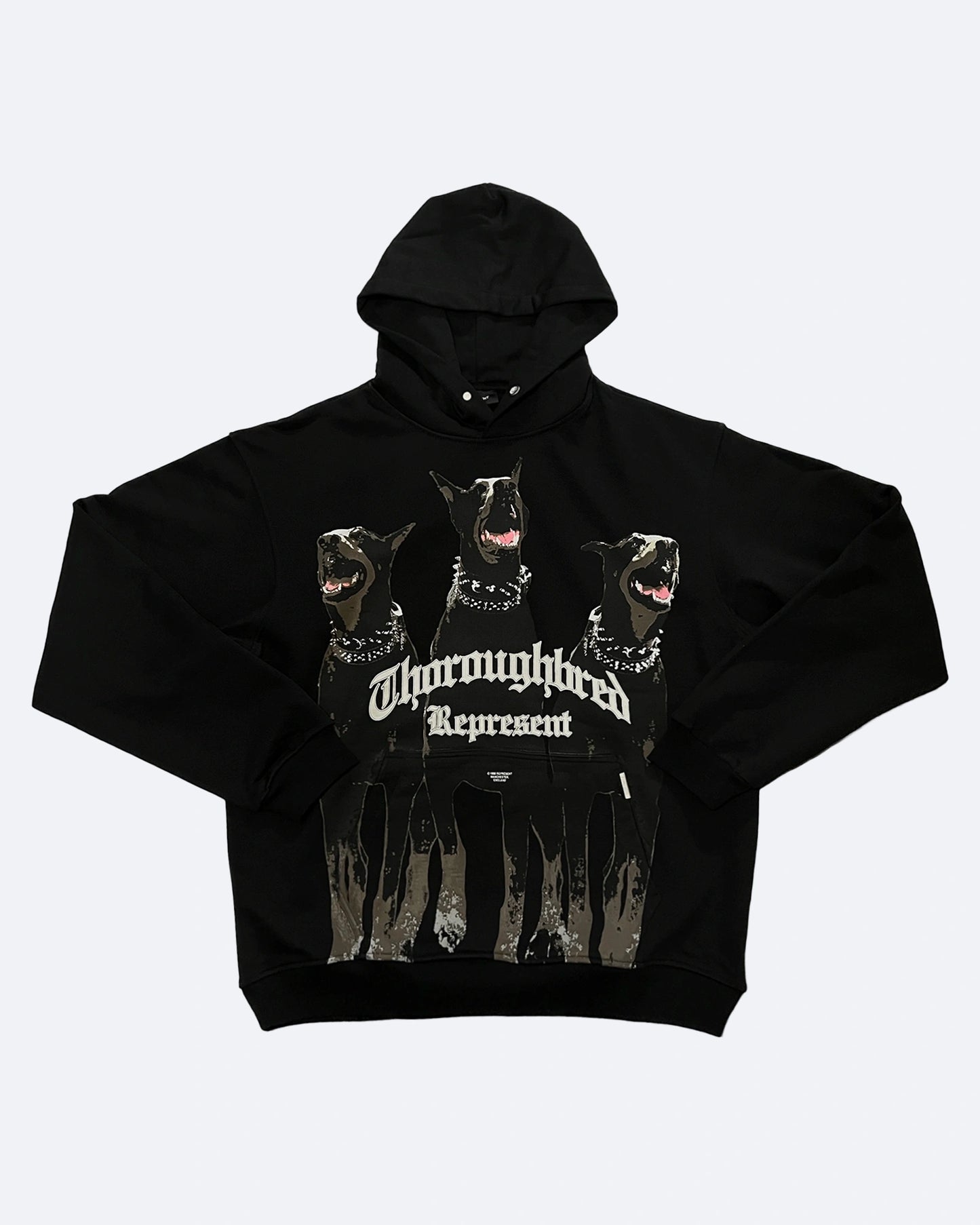 Represent - Thoroughbred Oversized Hoodie - Black