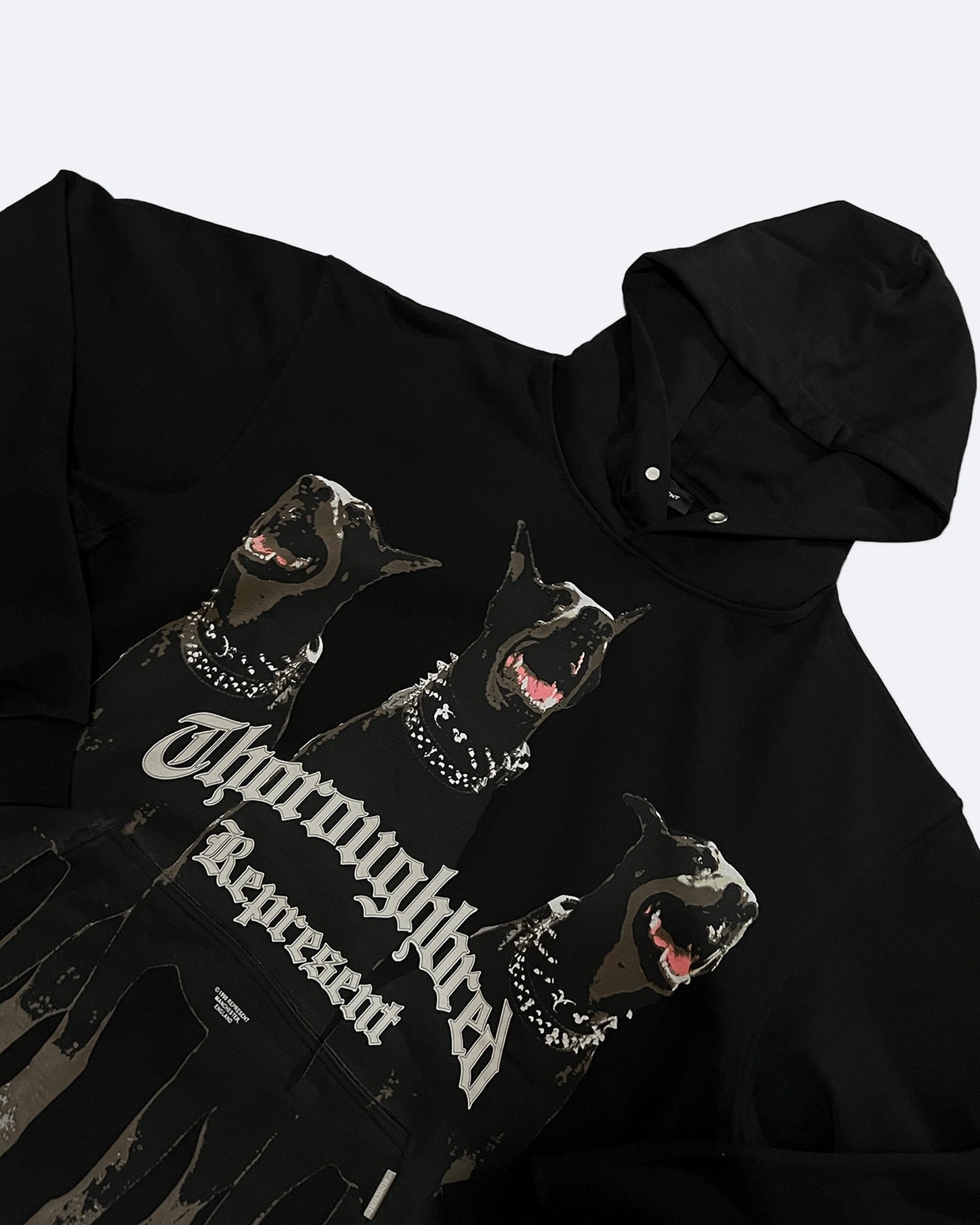 Represent - Thoroughbred Oversized Hoodie - Black