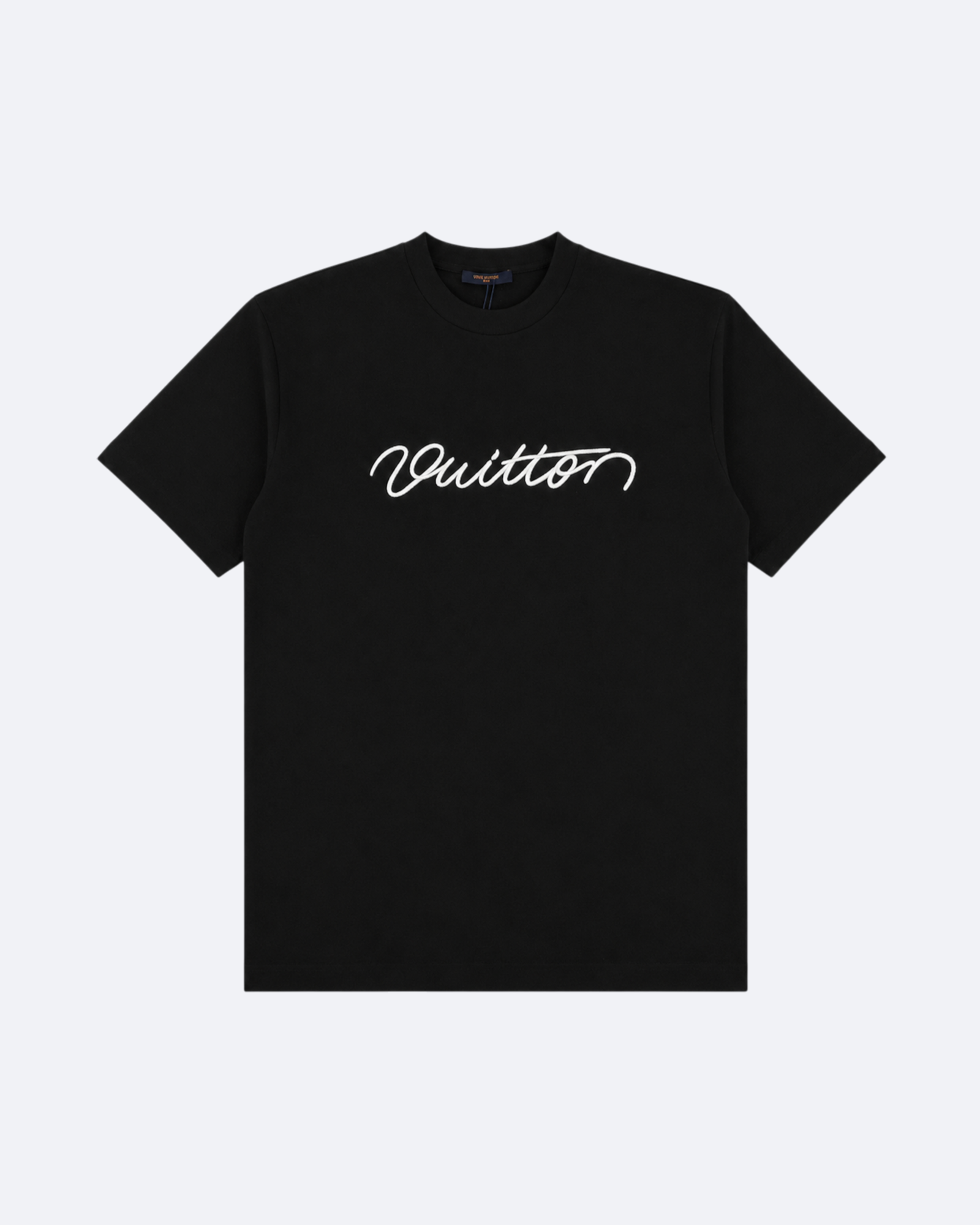 LVTN - Signature Logo Embroidery T-Shirt - Black