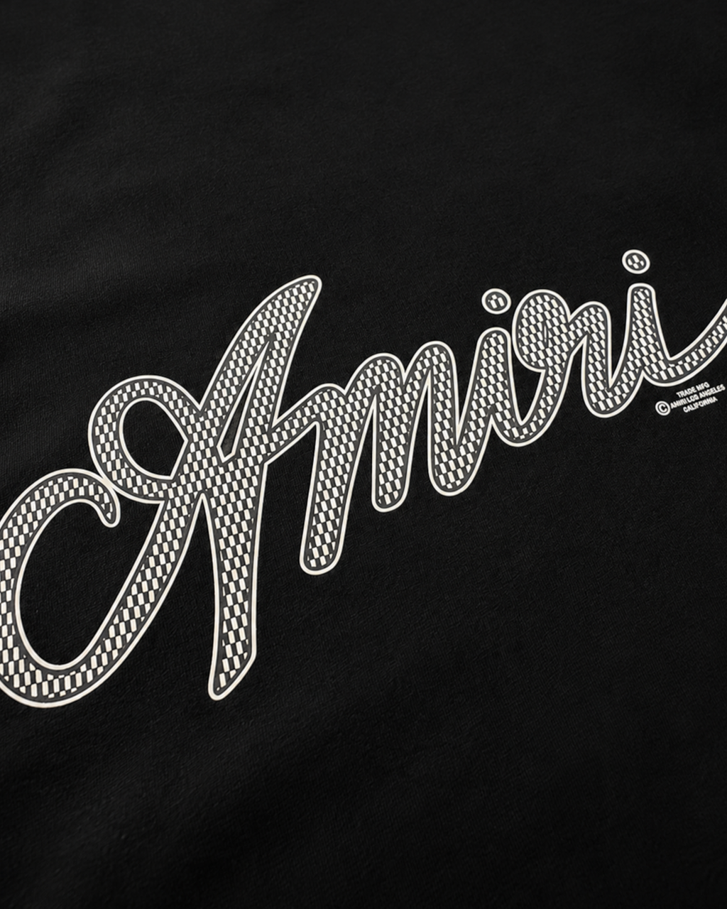 Amiri - Cursive Logo T-Shirt - Black