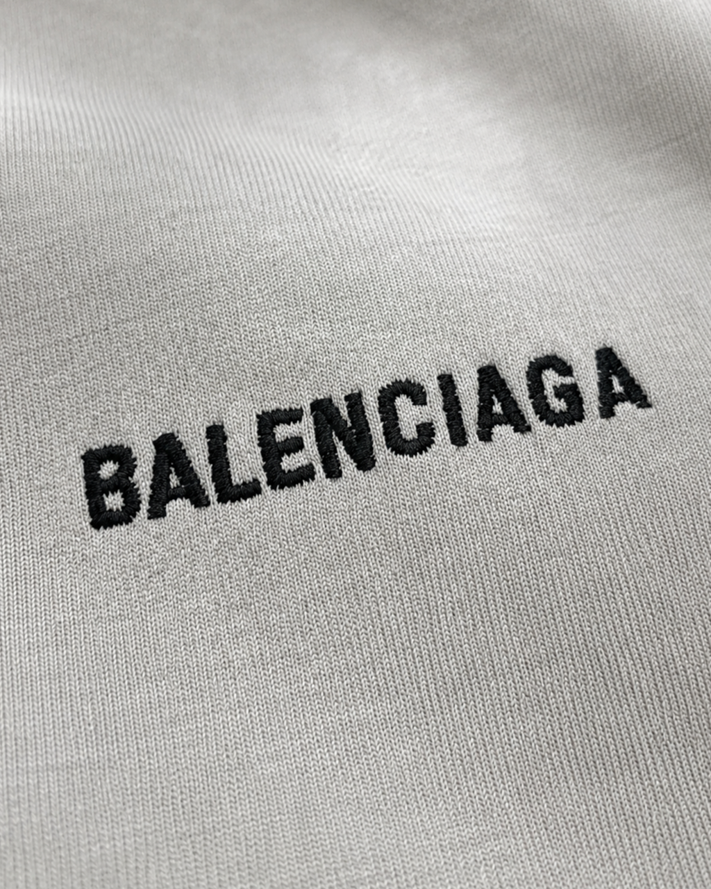 Balenciaga - Classic Logo Distressed T-Shirt - Dirty White