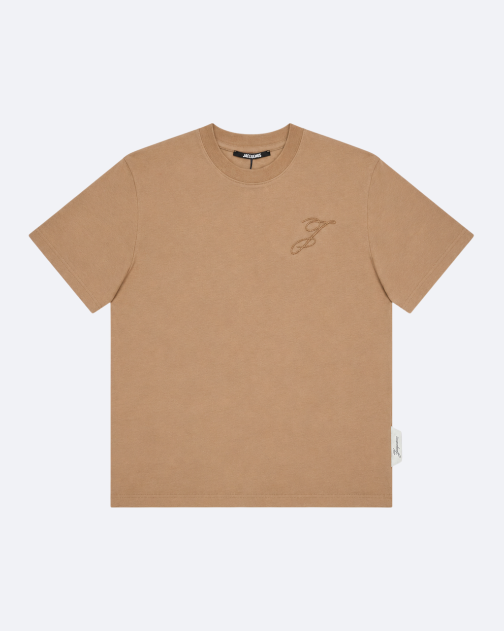 Jacquemus - Script Embroidery T-Shirt - Beige