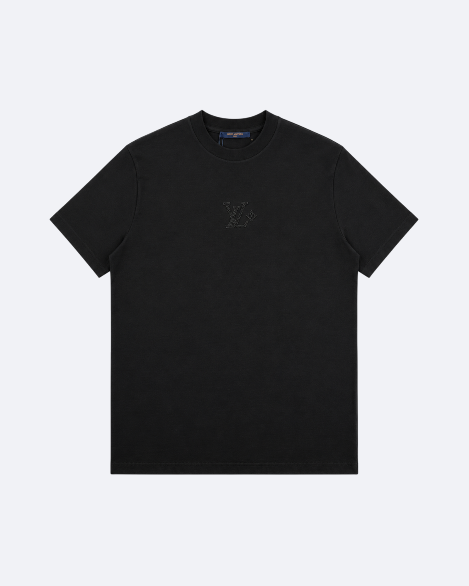 LVTN - Monogram Embroidery T-Shirt - Black