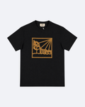Hermes - Horse In The Sea Embroidery T-Shirt - Black