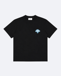 AMI - Cloud Logo Embroidery T-Shirt - Black