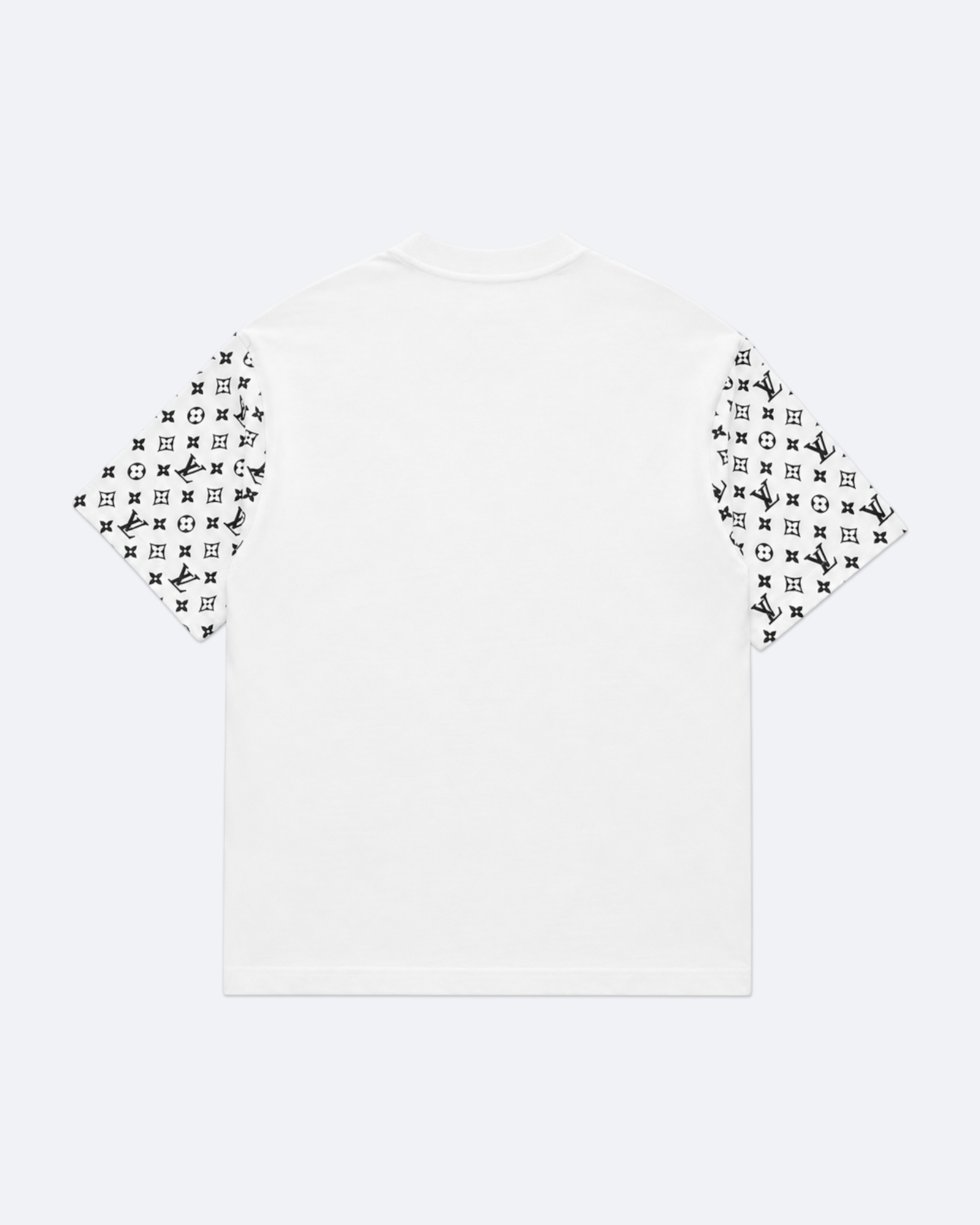 LVTN - Star Pattern Sleeve T-Shirt - White