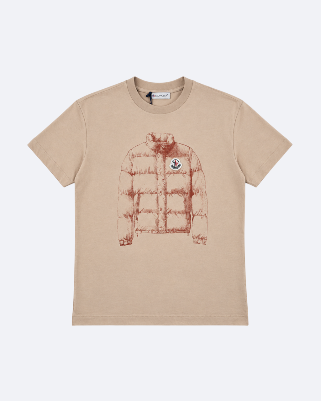 Moncler - Jacket Sketch T-Shirt - Beige