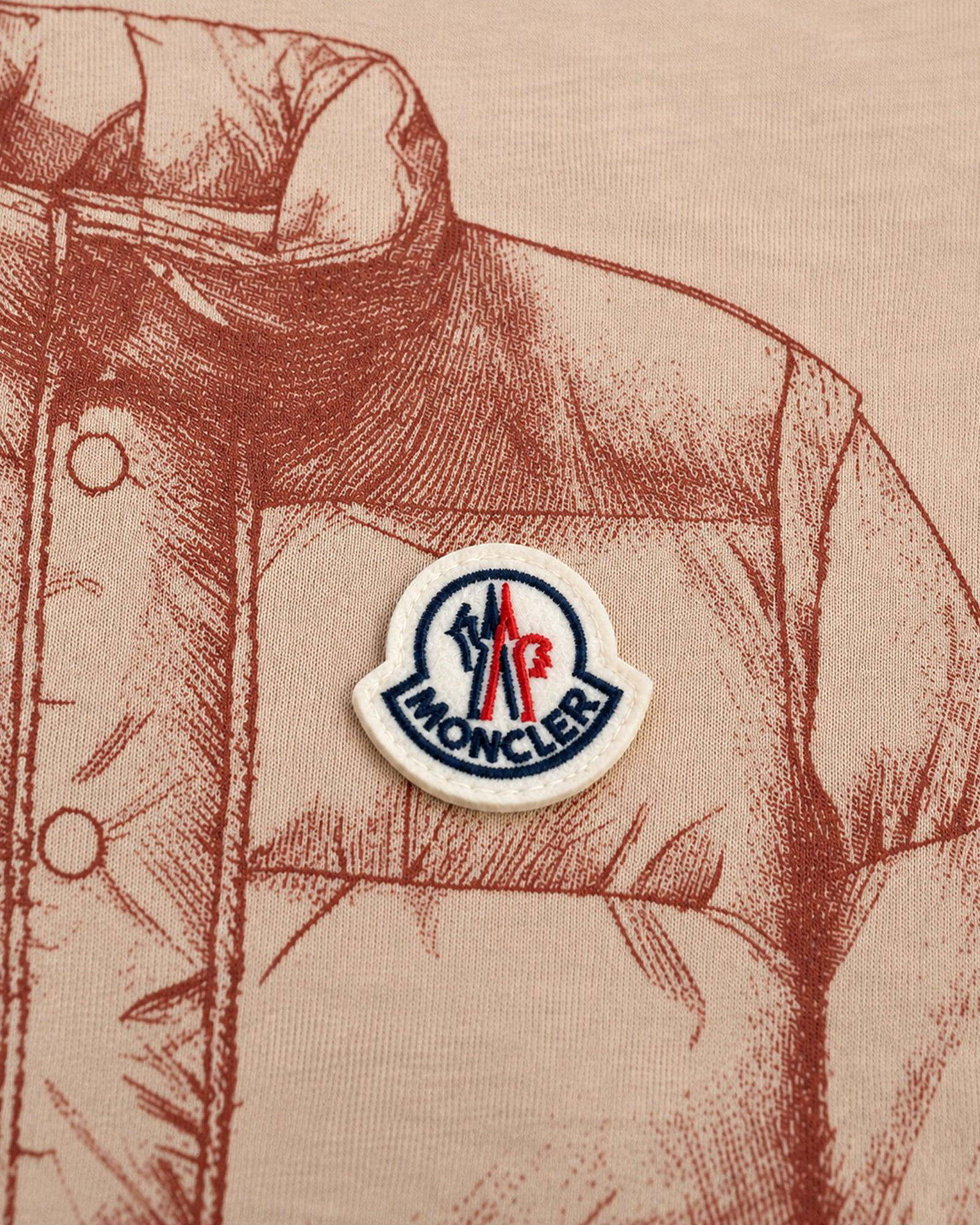 Moncler - Jacket Sketch T-Shirt - Beige