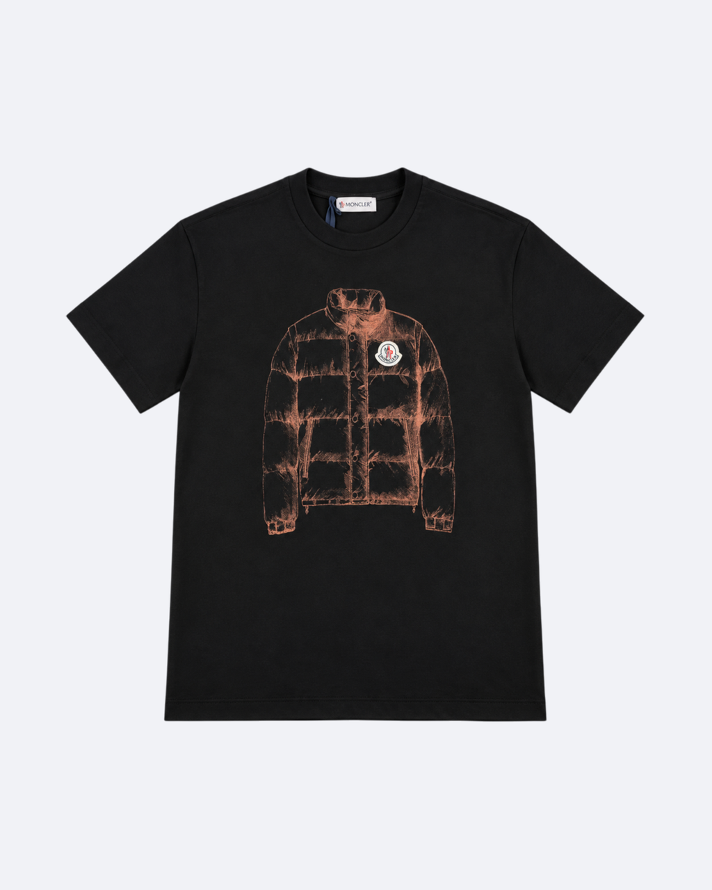 Moncler - Jacket Sketch T-Shirt - Black