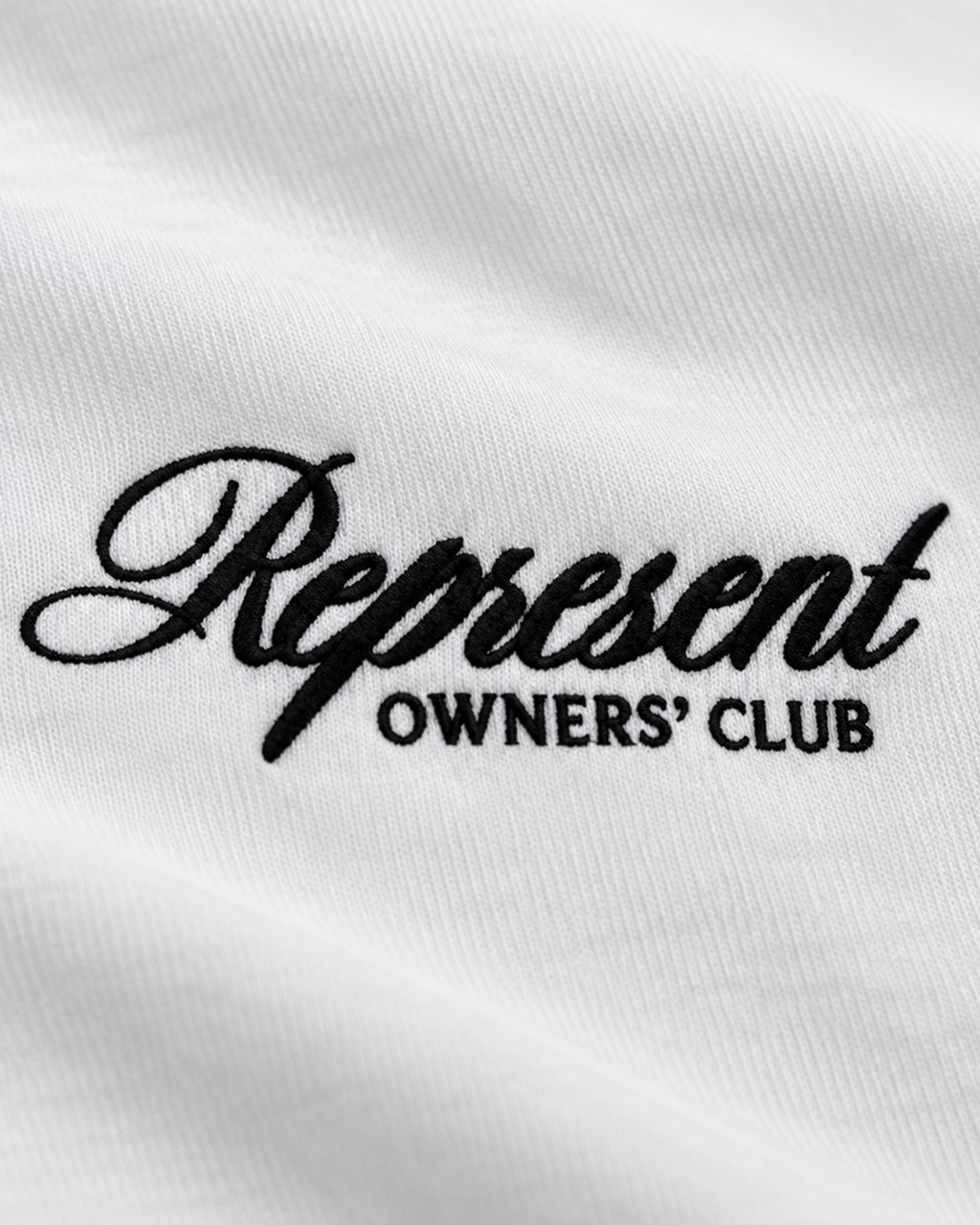 Represent - Script Logo T-Shirt - White