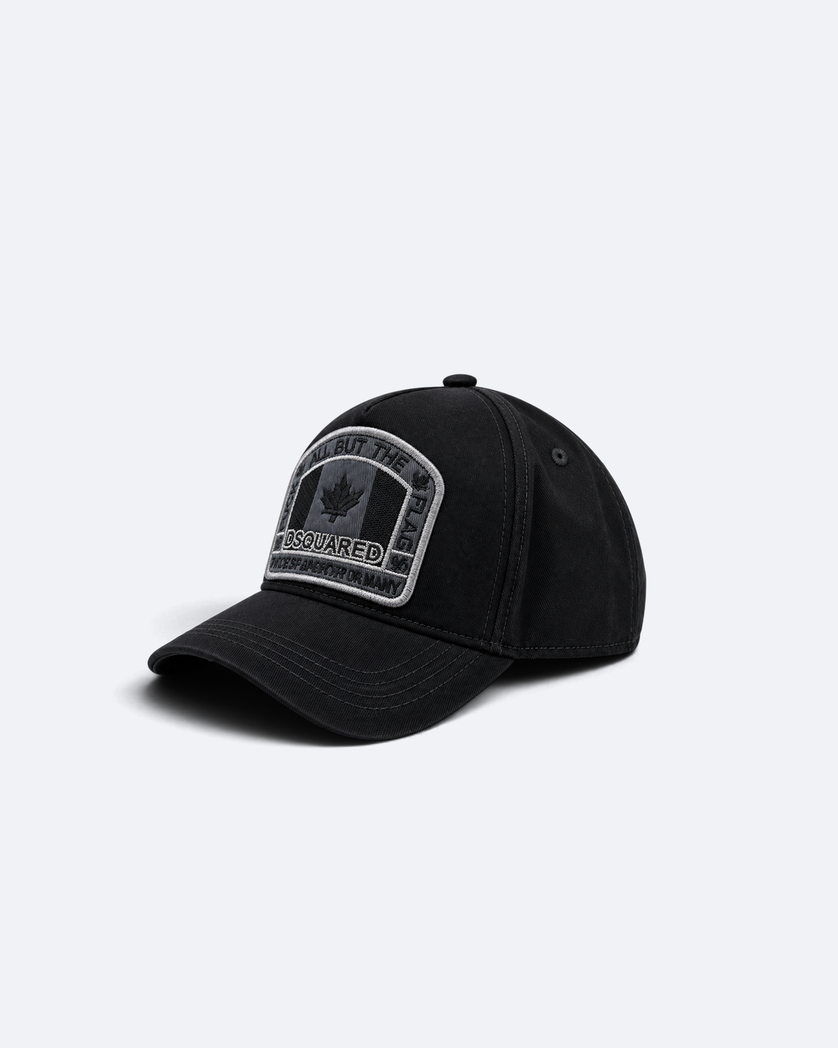 Dsquared2 - Black Leaf Patch Cap - Black