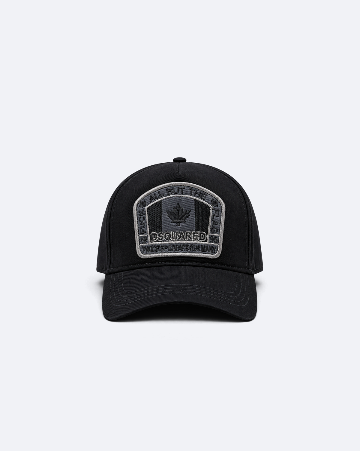 Dsquared2 - Black Leaf Patch Cap - Black