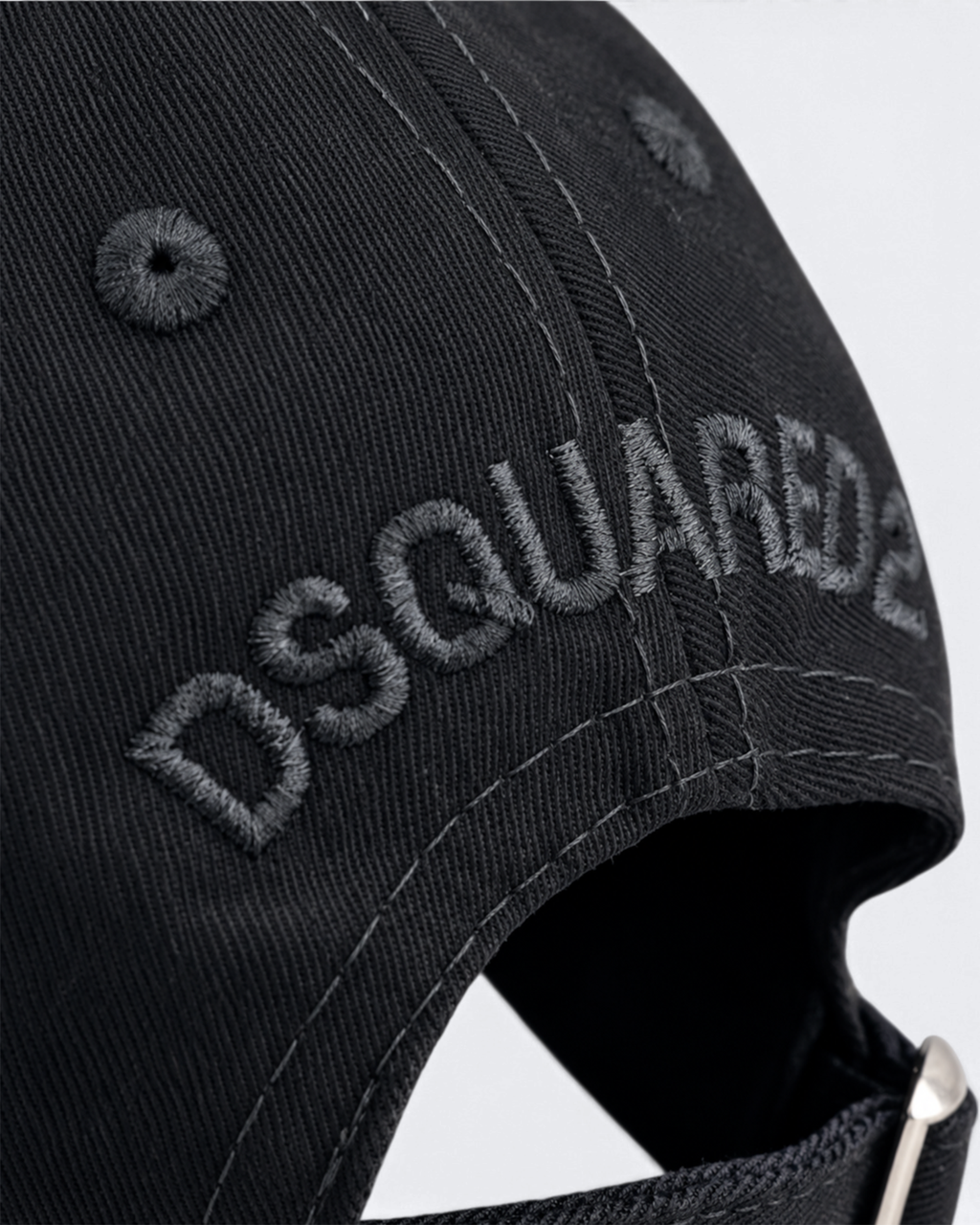 Dsquared2 - Black Leaf Patch Cap - Black