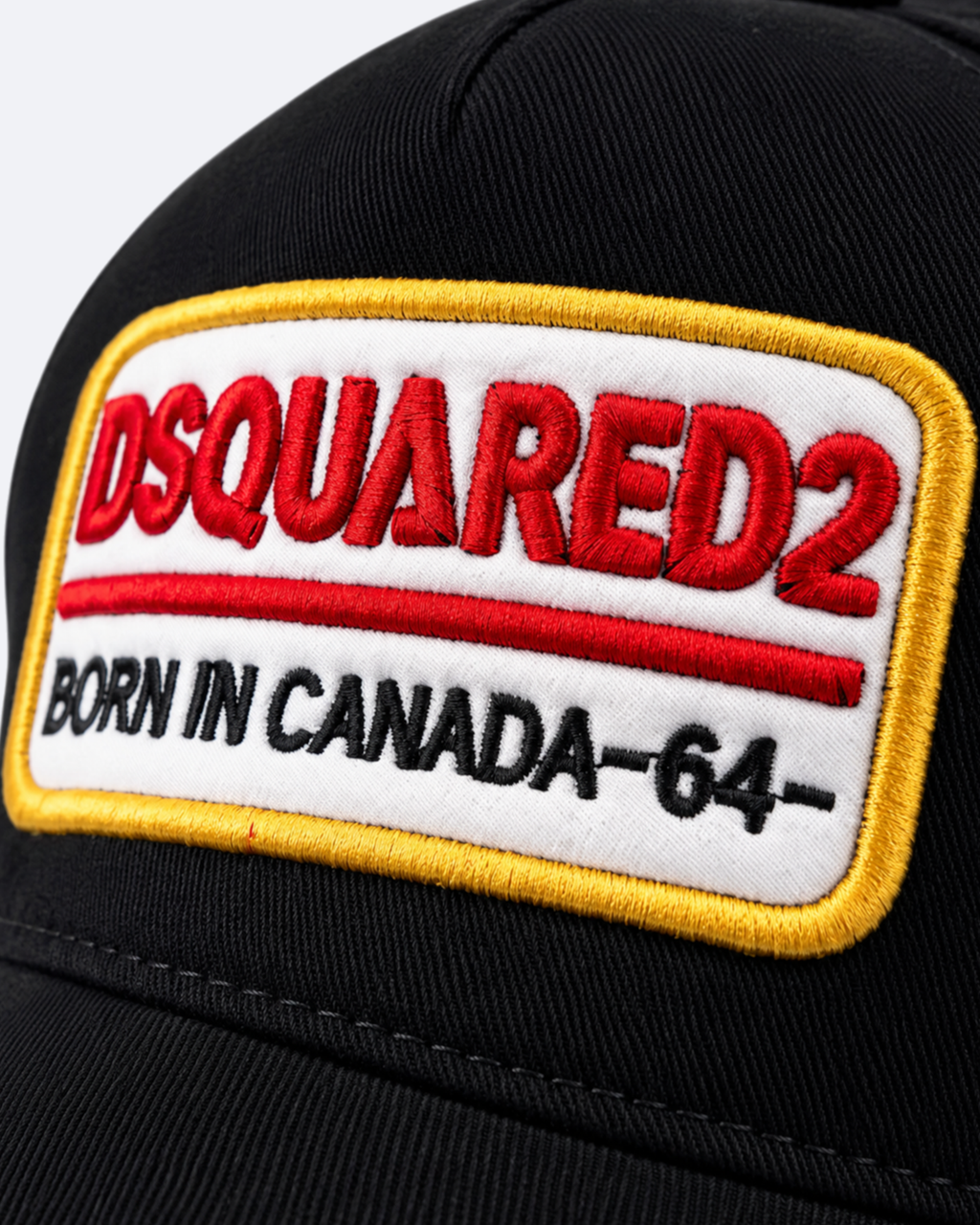 Dsquared2 - Born in Canada 64 Patch Cap - Black