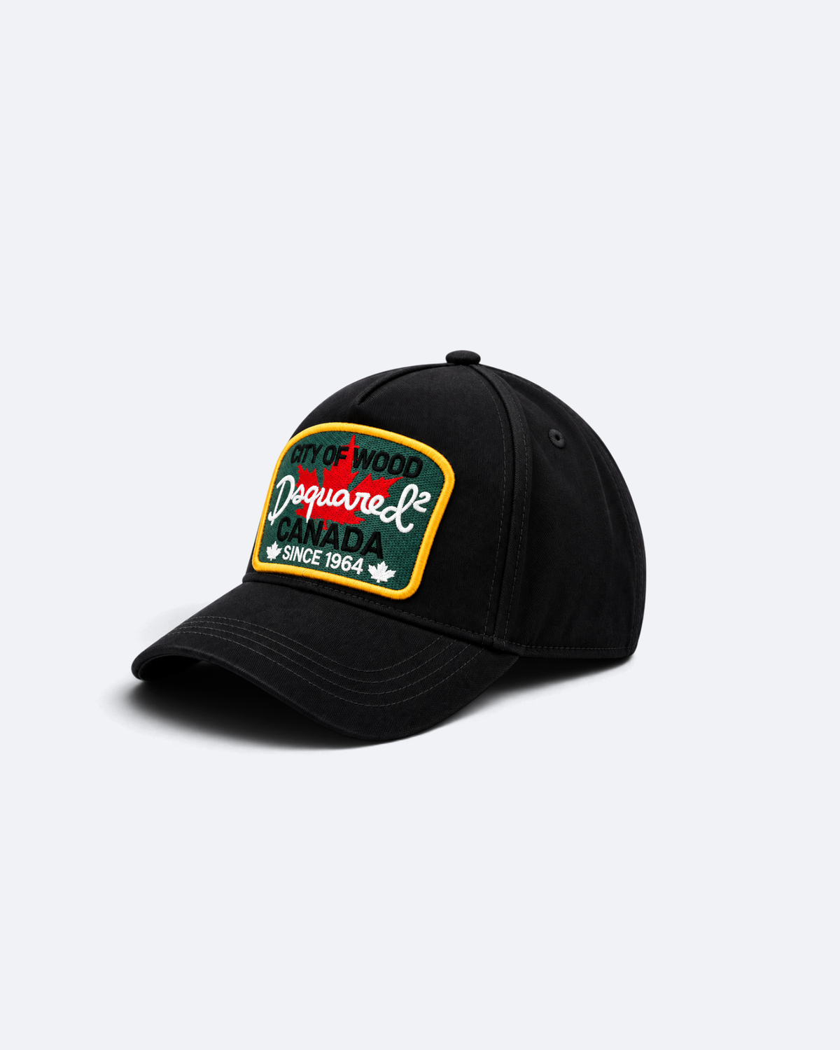 Dsquared2 - City Of Wood Patch Cap - Black