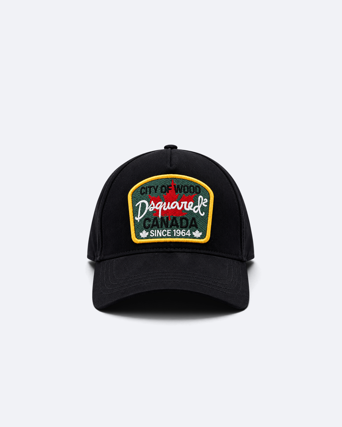 Dsquared2 - City Of Wood Patch Cap - Black