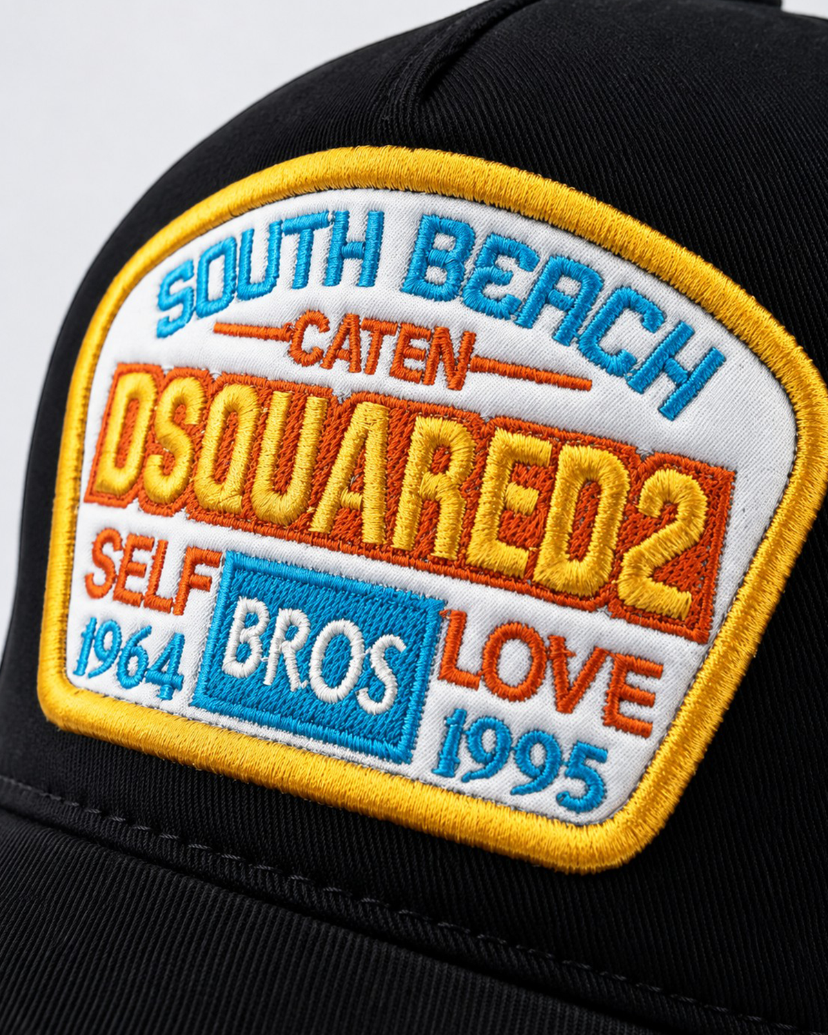 Dsquared2 - South Beach Patch Cap - Black