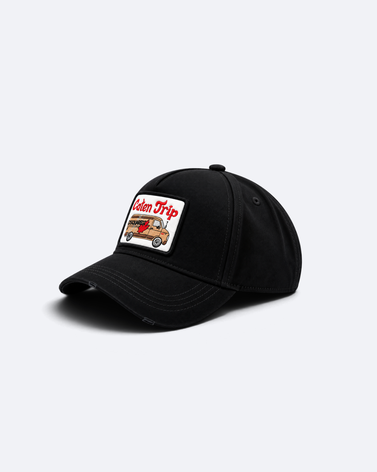 Dsquared2 - Caten Trip Patch Cap - Black