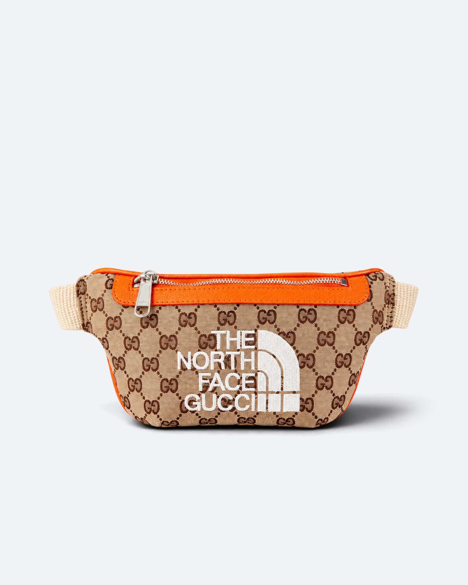 GC x The North Face - Crossbody Bag - Beige/Orange