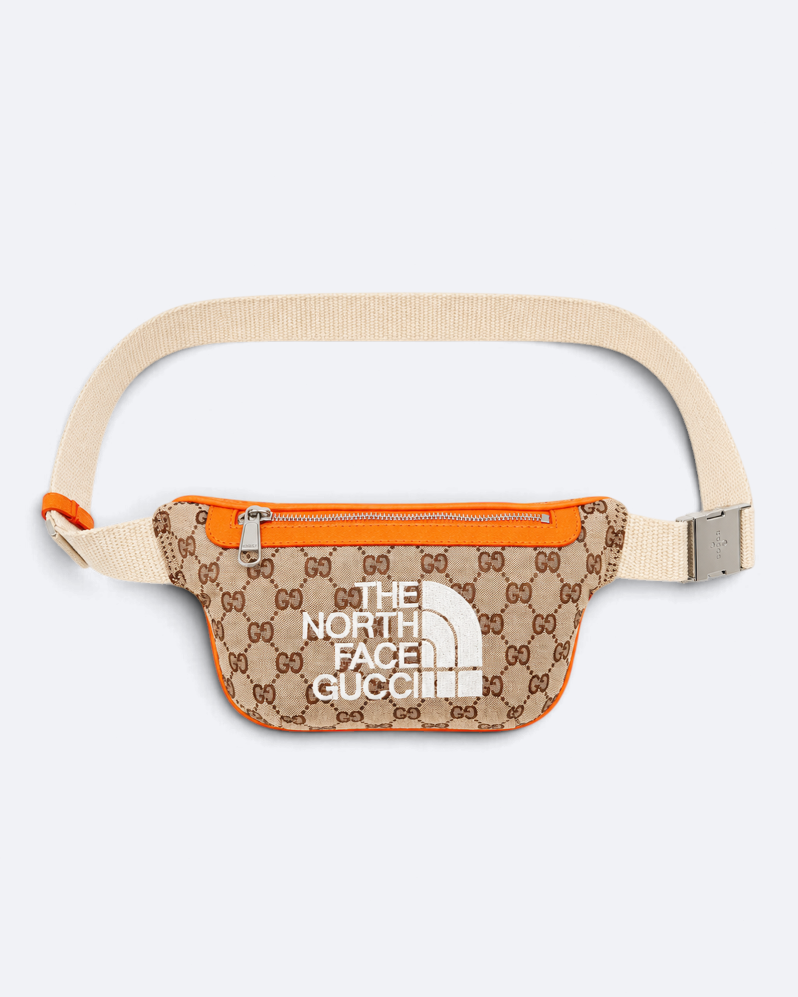 GC x The North Face - Crossbody Bag - Beige/Orange