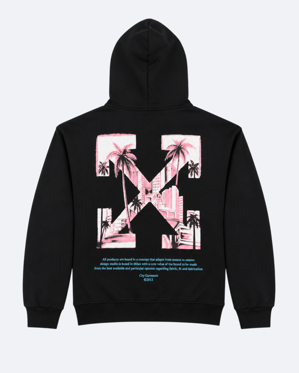 Off-White - Miami Hoodie - Black