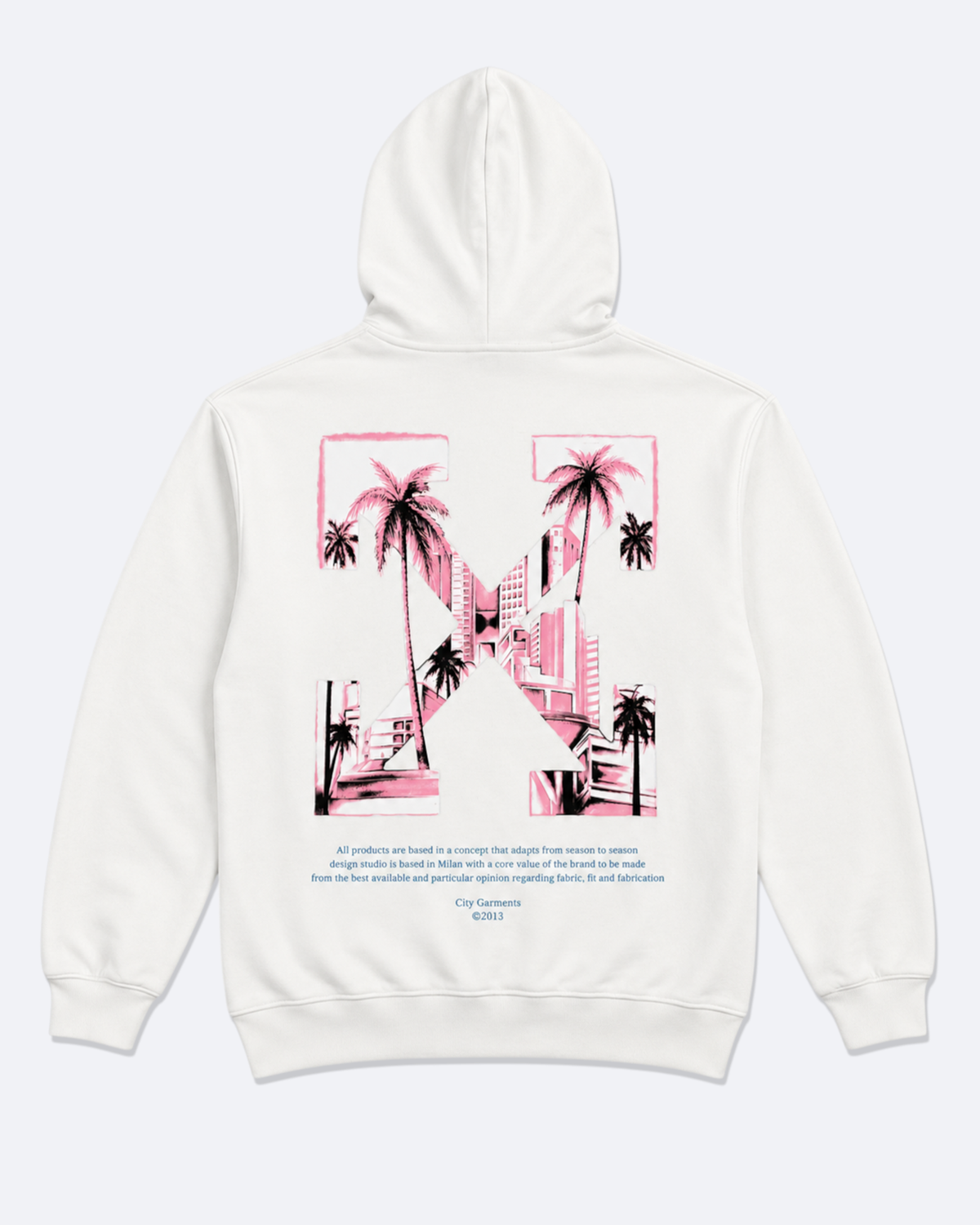 Off-White - Miami Hoodie - White