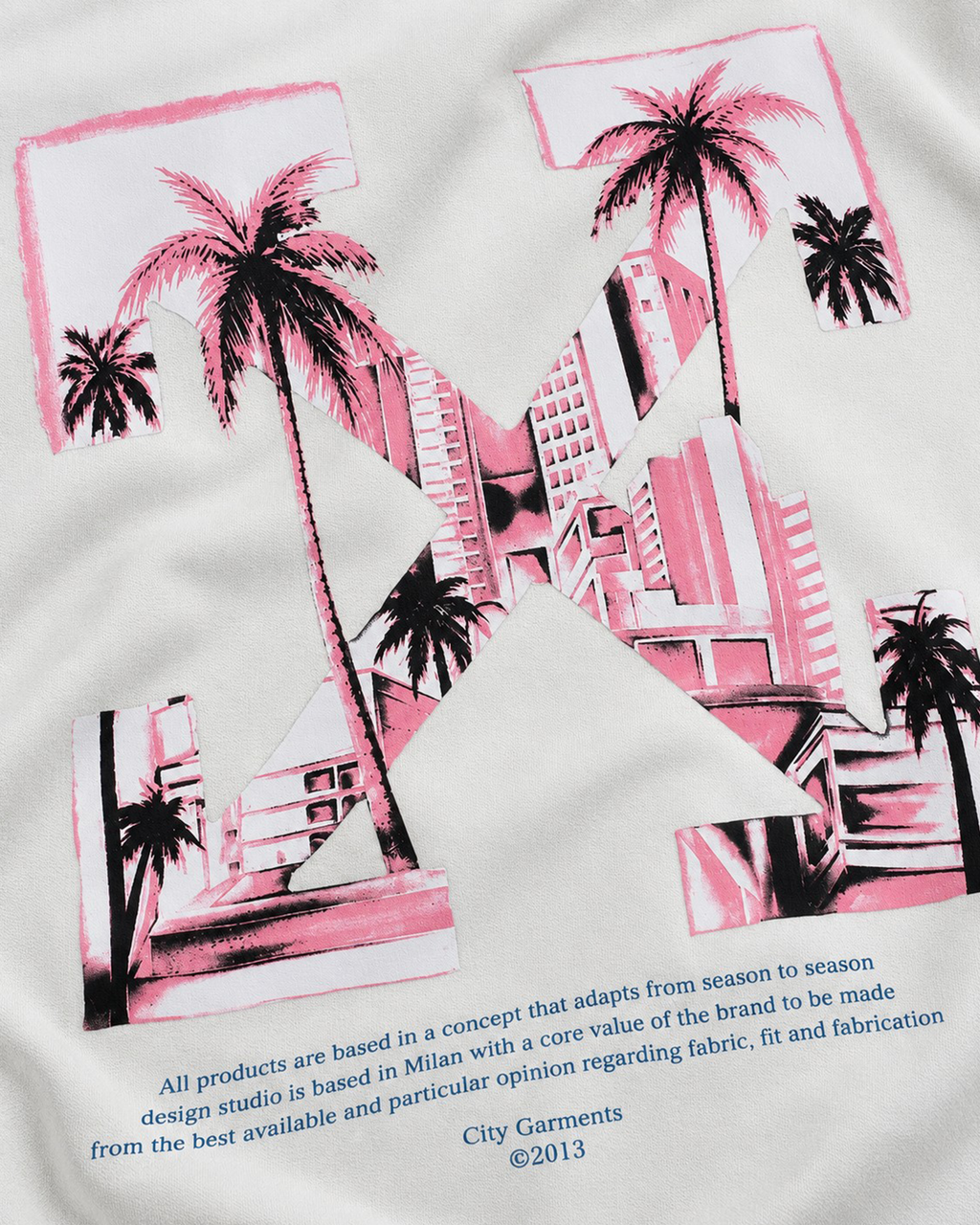 Off-White - Miami Hoodie - White