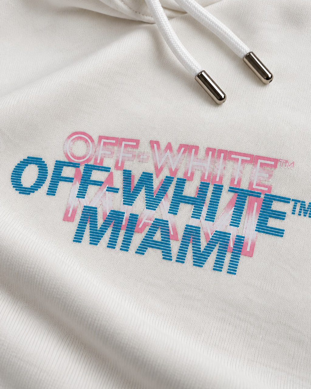 Off-White - Miami Hoodie - White