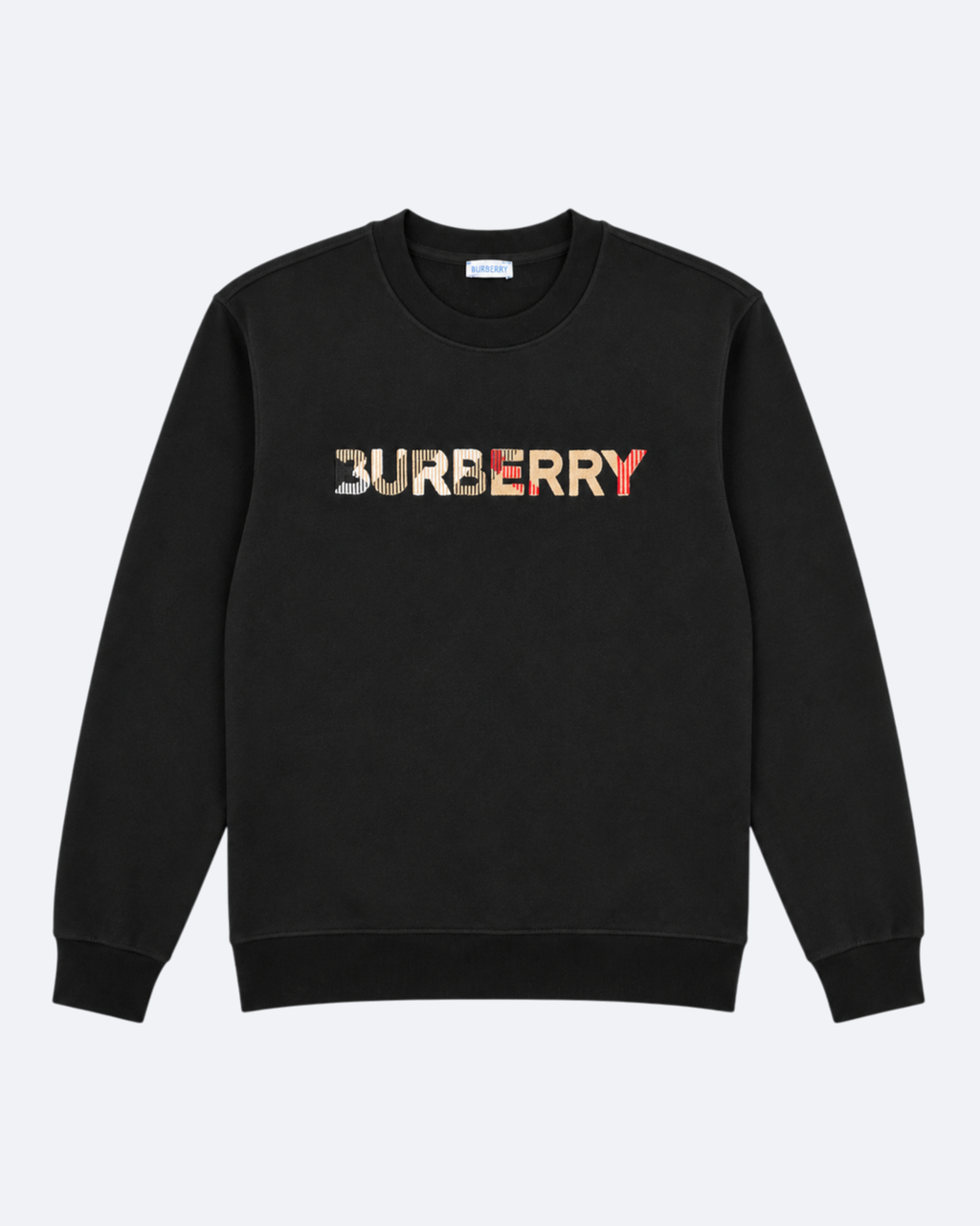 Burberry - Logotype Embroidery Sweatshirt - Black