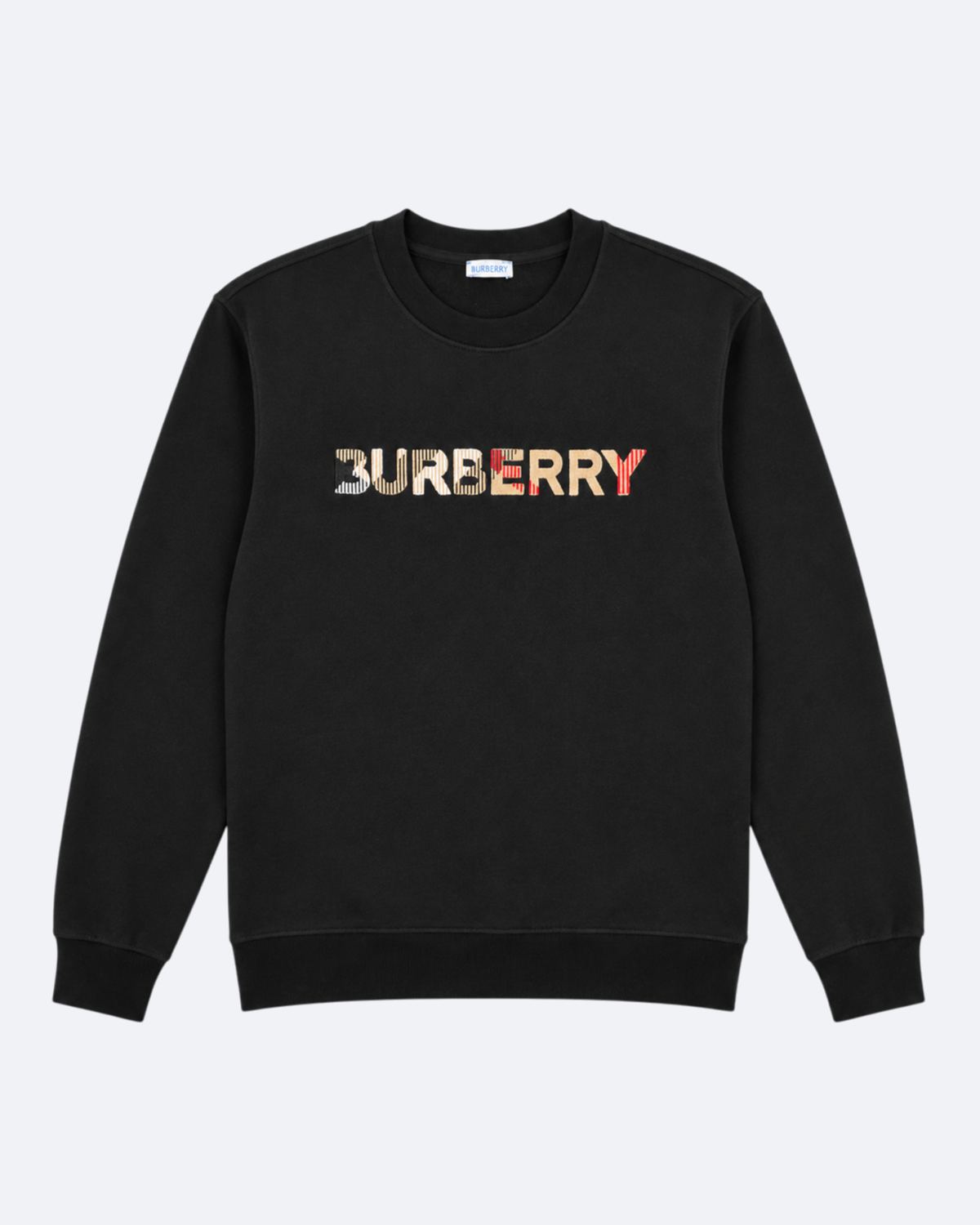 Burberry - Logotype Embroidery Sweatshirt - Black