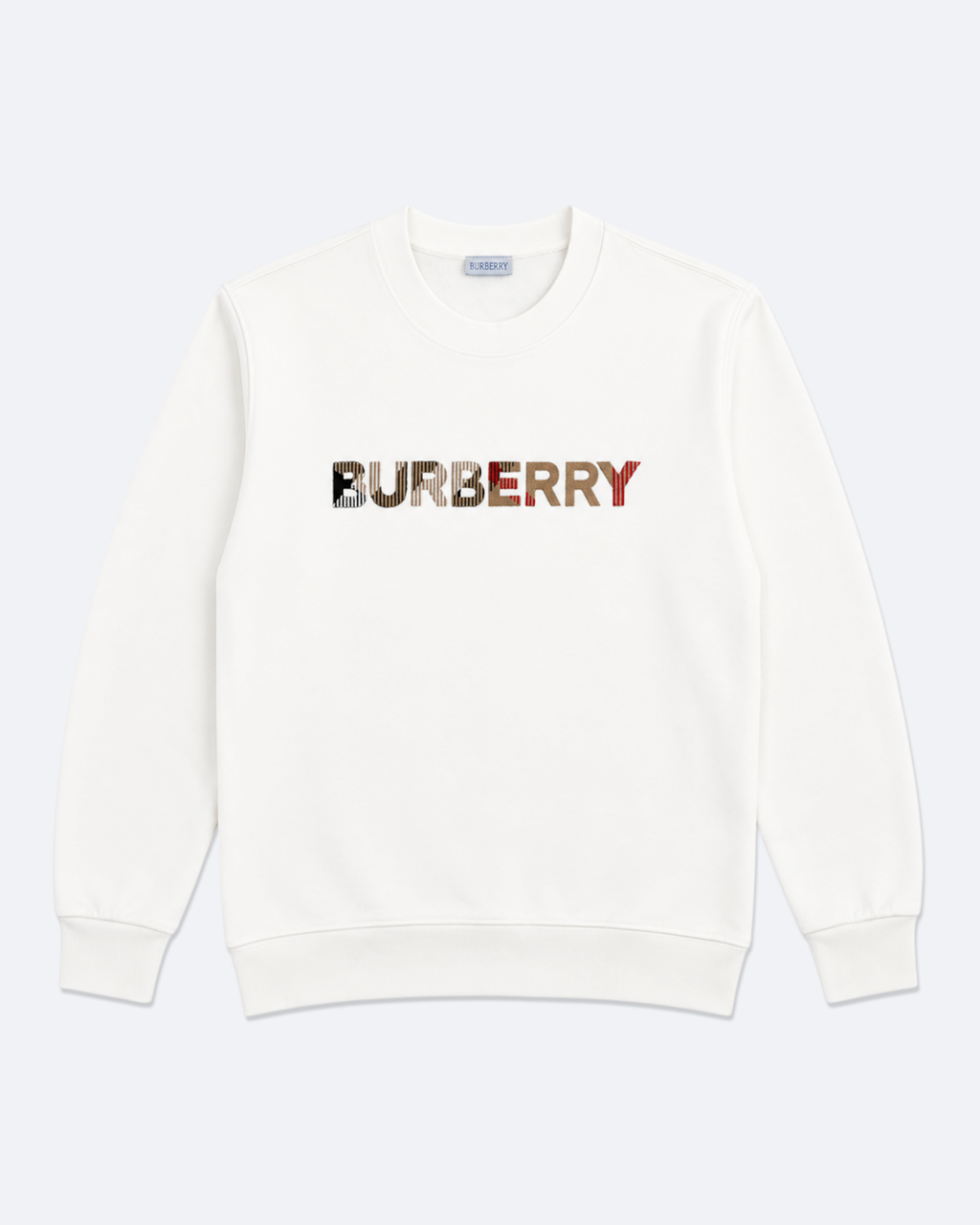 Burberry - Logotype Embroidery Sweatshirt - White