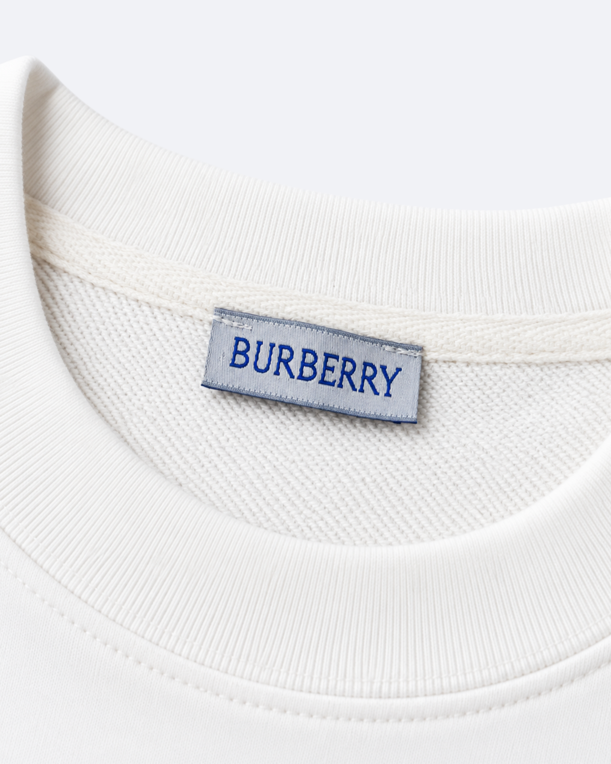 Burberry - Logotype Embroidery Sweatshirt - White