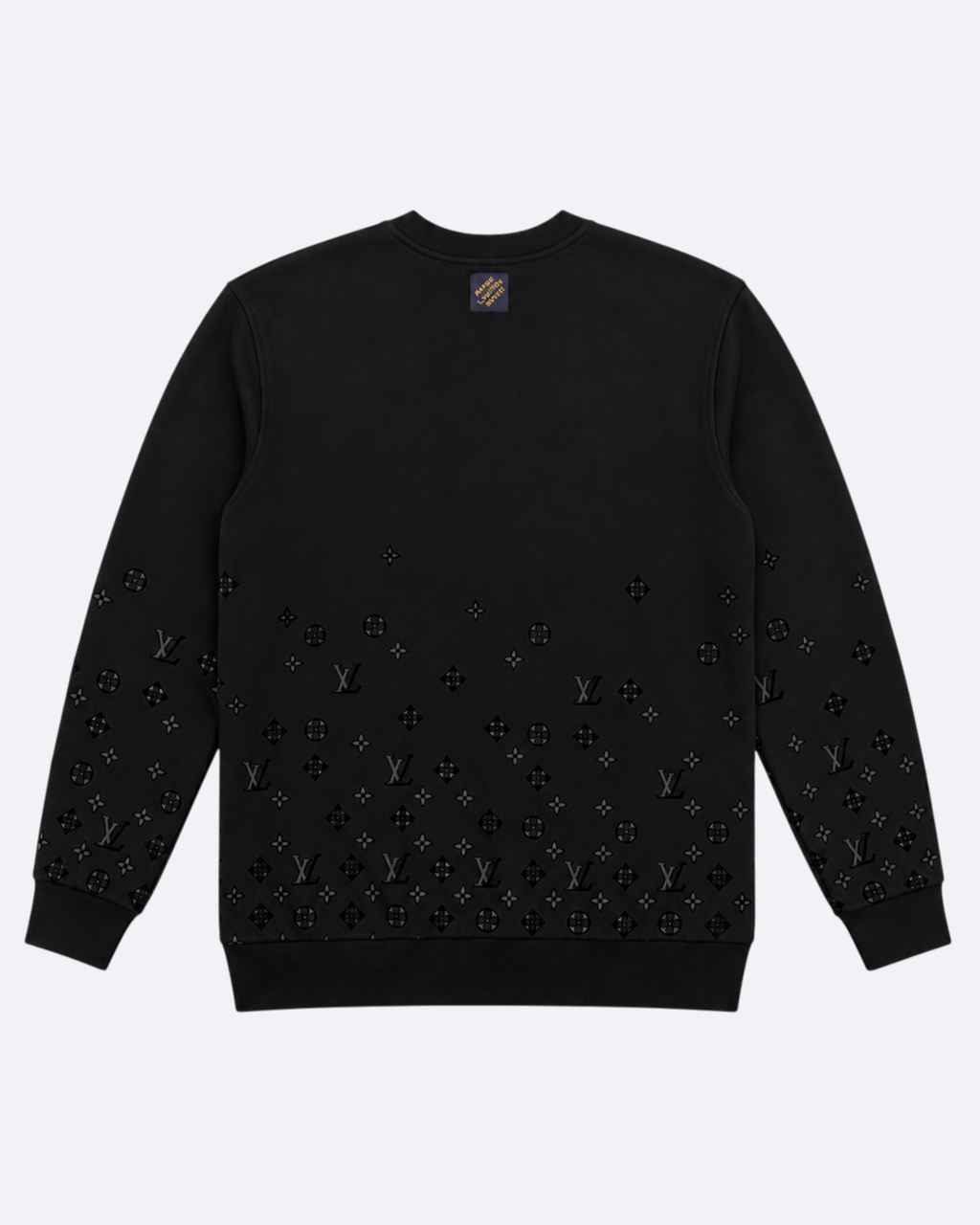 LVTN - Monogram Outline Sweatshirt - Black