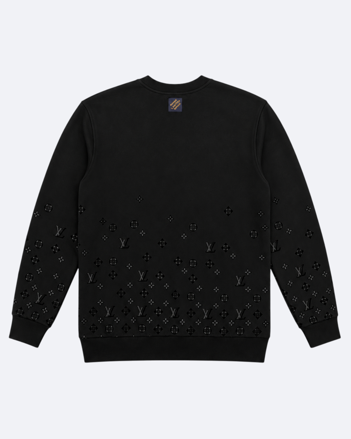 LVTN - Monogram Outline Sweatshirt - Black