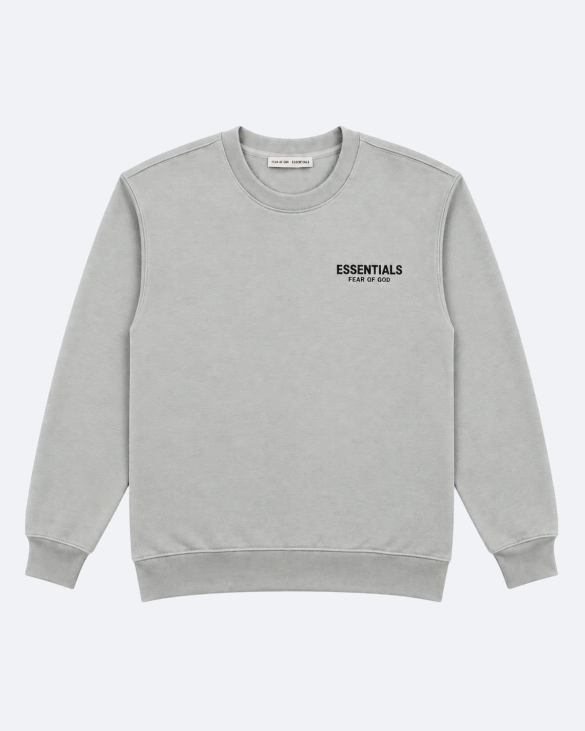 Fear of God - Essentials Rubber Logo Sweatshirt - Mint White