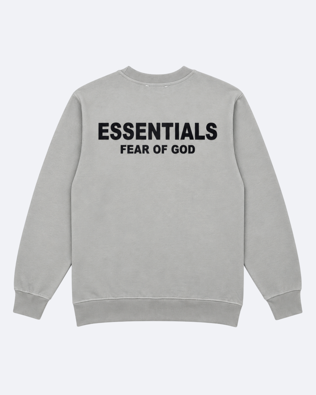 Fear of God - Essentials Rubber Logo Sweatshirt - Mint White