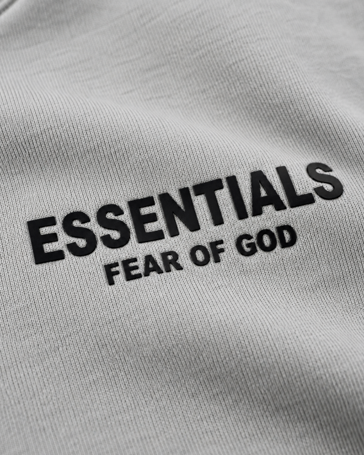 Fear of God - Essentials Rubber Logo Sweatshirt - Mint White