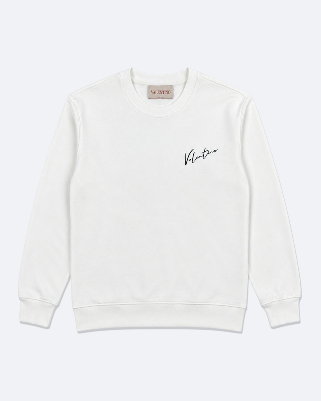 Valentino - Signature Logo Sweatshirt - White
