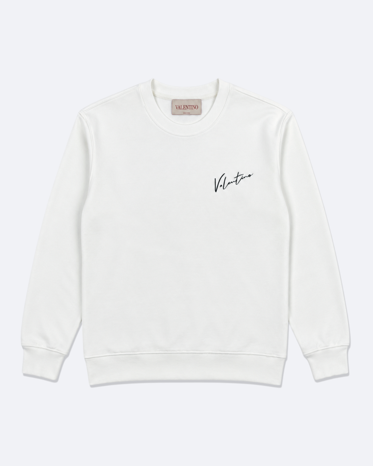 Valentino - Signature Logo Sweatshirt - White