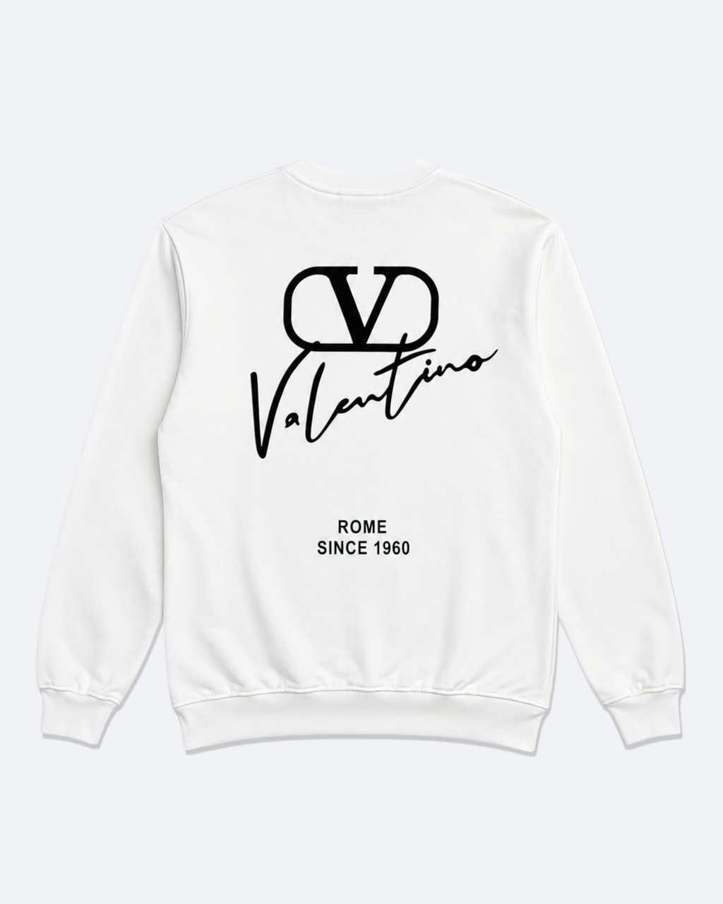 Valentino - Signature Logo Sweatshirt - White